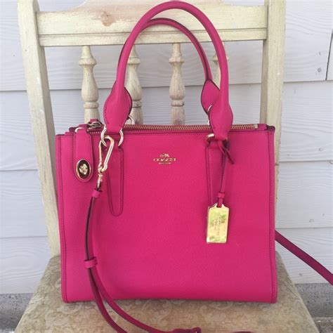 Coach Hot Pink Bag | semashow.com