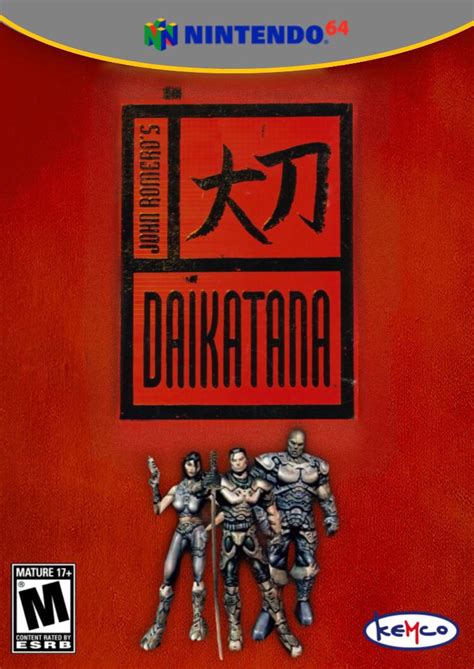 Modern N64 Box Art #15: Daikatana. Shoutout to u/edhh2005 : r ...