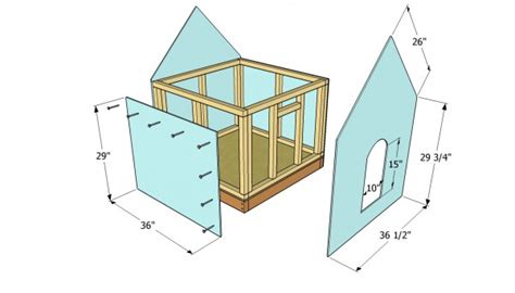 Simple Dog House Plans | MyOutdoorPlans