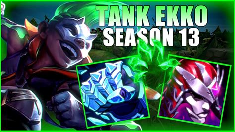 BEST TANK ITEM TO DEMOLISH TOP LANE WITH EKKO! (Season 13)Hyper Carry ...