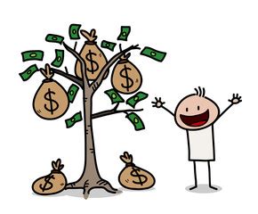 Money Tree Cartoon - ClipArt Best