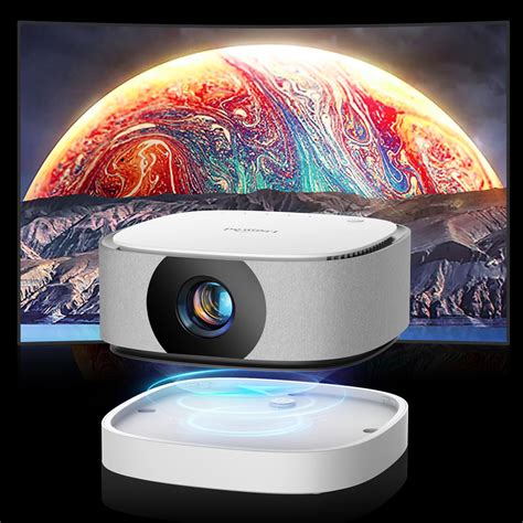 Buy [Battery-Powered]Mini Projector with WiFi and Bluetooth 1080P: 500 ...