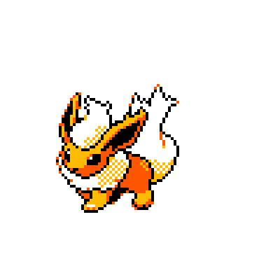 piq - Pokemon: Flareon | 100x100 pixel art by Kirby