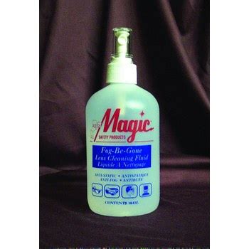 Magic Fog Be Gone Lens Cleaning Solution 716FP, 16 oz, Spray Pump, Anti ...