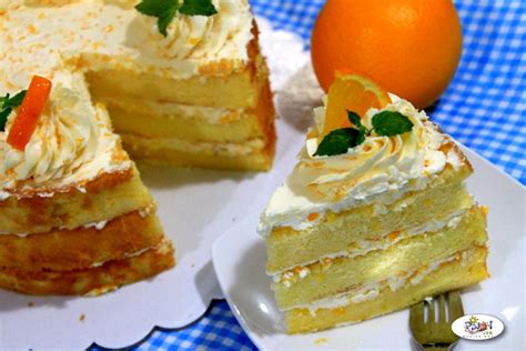 Orange Sponge Cake Recipe - Pinoy Recipe at iba pa