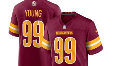 Washington Commanders jersey, logo, new name released: How to buy ...