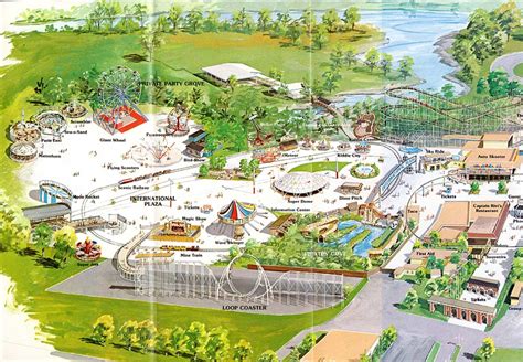 Riverside Park Map and Brochure (1978 - 2023) | ThemeParkBrochures.net