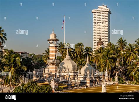 Malaysia Kuala Lumpur Masjid Jamek Stock Photo - Alamy