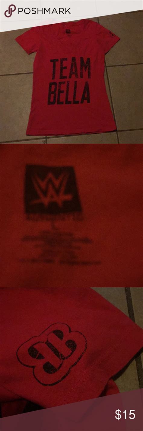 WWE Team Bella t-shirt sz. L | Bella t shirts, T shirt, Shirts