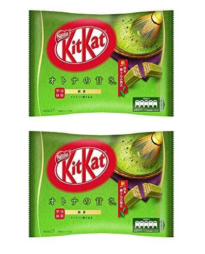 Japanese Kit Kat Matcha Green Tea Flavor chocolate, kitkat candy snack ...