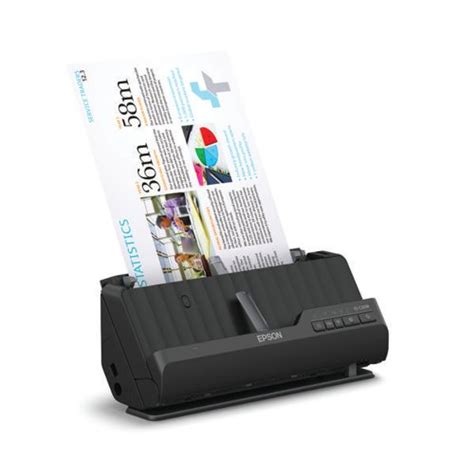 Epson ES-C320W Compact Scanner with Wi-Fi A4 Black B11B270401BY ...