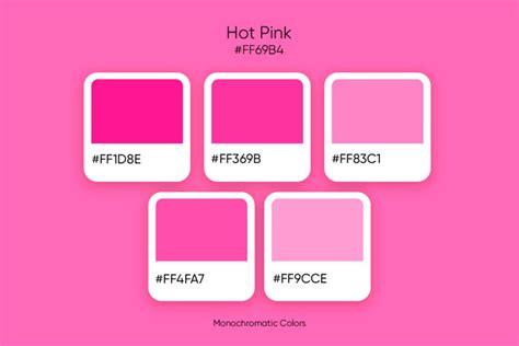 Hot pink color: hex code, shades, and design ideas - Picsart Blog