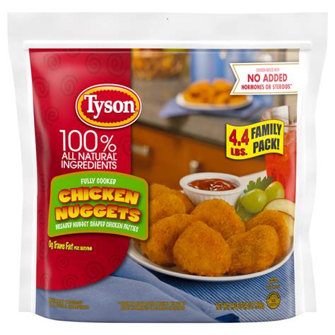 Save on Tyson Chicken Nuggets Family Pack Fully-Cooked All Natural ...