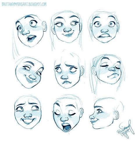 Drawing expressions, Drawing people, Character drawing