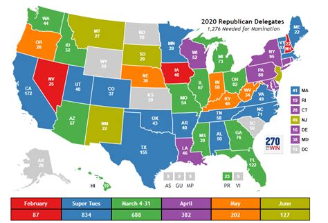 2020 Republican Presidential Nomination - 270toWin