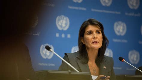 Trump accepts resignation of UN ambassador Nikki Haley