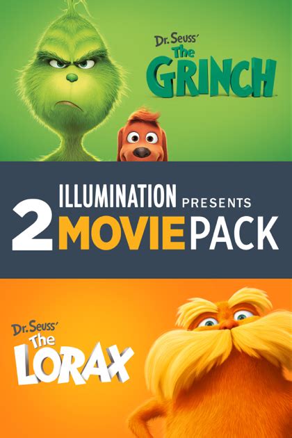 ‎Illumination Presents: Dr. Seuss’ The Grinch & Dr. Seuss’ The Lorax 2-Movie Pack on iTunes