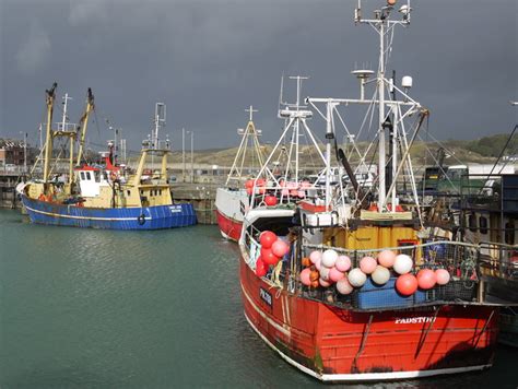 Fishing Boats Padstow Harbour © Nigel Mykura :: Geograph Britain and ...