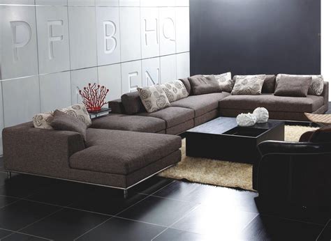 10 Inspirations Modern Microfiber Sectional Sofas