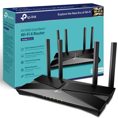 Tp-Link Archer AX20 AX1800 WiFi 6 Router WiFi Router – Tech Titan