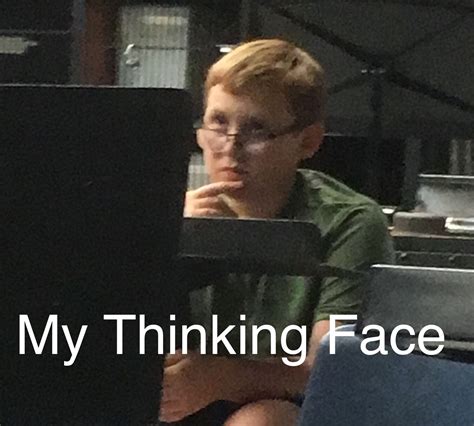 My thinking face Blank Template - Imgflip