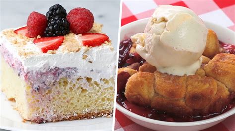 Summer Potluck Desserts - CookeryShow.com
