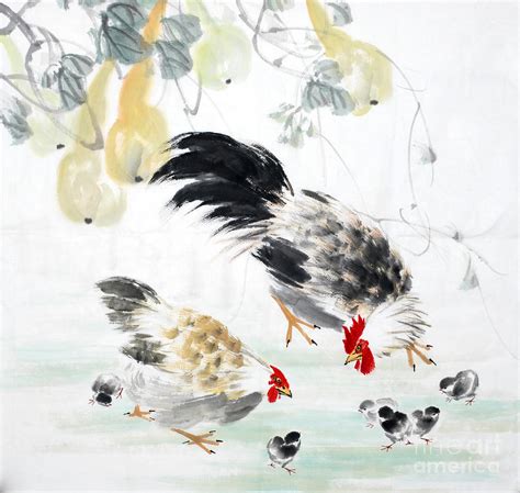 Traditional Chinese Ink Painting Digital Art by Ibird - Pixels