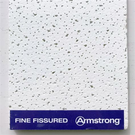 Armstrong Fine Fissured Suspended Ceiling Tiles 600x600mm Square Edge