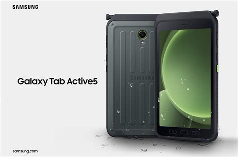 Galaxy Tab Active5: Delivering Next-Level Durability, Productivity and ...