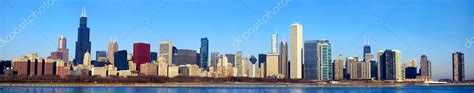 Chicago skyline panorama — Stock Photo © dibrova #32259923