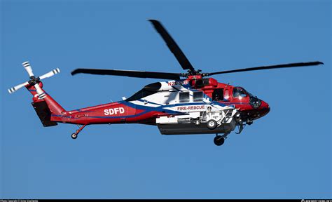 N283SD San Diego Fire Department Sikorsky S-70i Firehawk Photo by ...