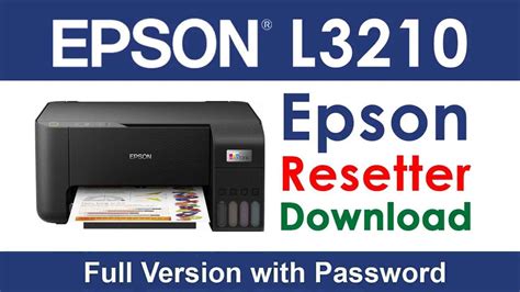 Epson L3210 Resetter Tool | Free Download