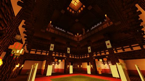 Japanese Dojo-Temple Minecraft Map