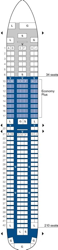 United Airlines Aircraft Seatmaps - Airline Seating Maps and Layouts