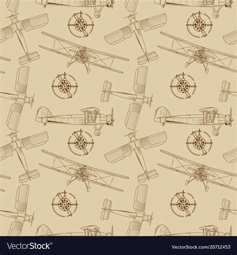 Vintage Airplane Wallpaper