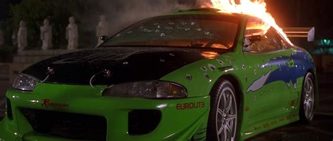 Image - Brian's Eclipse on fire.jpg | The Fast and the Furious Wiki | FANDOM powered by Wikia