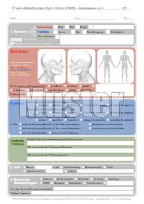 Anamnesis Questionnaire