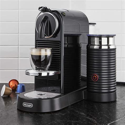 Nespresso by De'Longhi Citiz Black Espresso Machine with Milk Frother ...