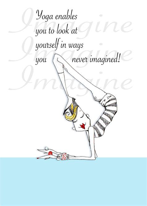 Funny Yoga Quotes Yoga quote humor 5x7 print by Yoga Jokes, Yoga Meme ...