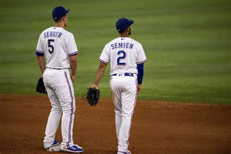 Were Texas Rangers Middle Infielders Marcus Semien, Corey Seager Gold ...