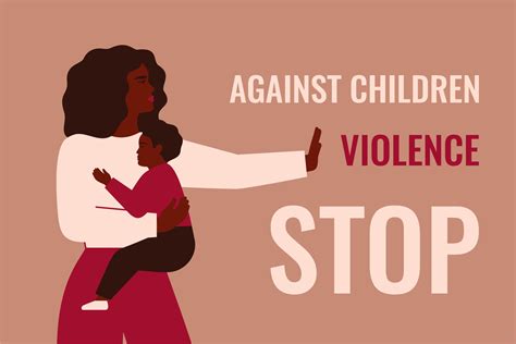 Stop Violence Against Children | Illustrations ~ Creative Market