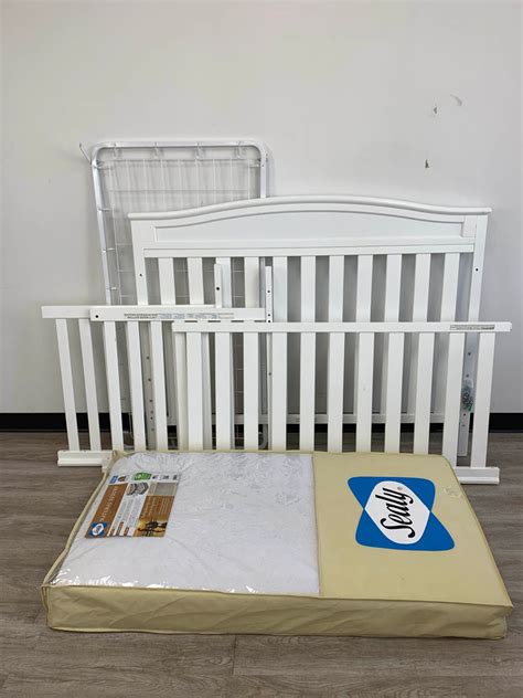 Delta Children Gateway 4-in-1 Crib With Mattress