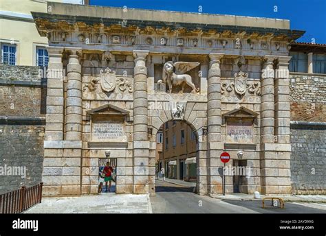 Land Gate, Zadar, Croatia Stock Photo - Alamy