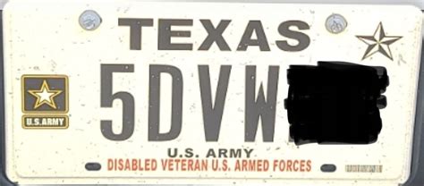 Disabled Veteran License Plate Rules Changes Are Here In Texas