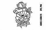 Buttercup Flowers For Coloring Graphic By YuliDor · Creative Fabrica sketch template