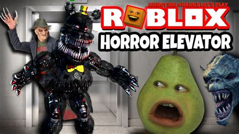 Pear Plays - Roblox: HORROR ELEVATOR! 😱 - YouTube