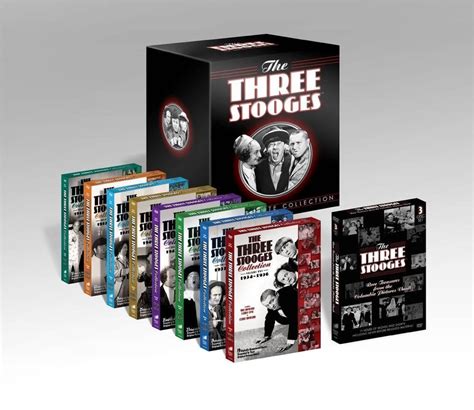 The 3 Three Stooges Complete DVD Series: Ultimate Collection Anthology NEW! | The three stooges ...