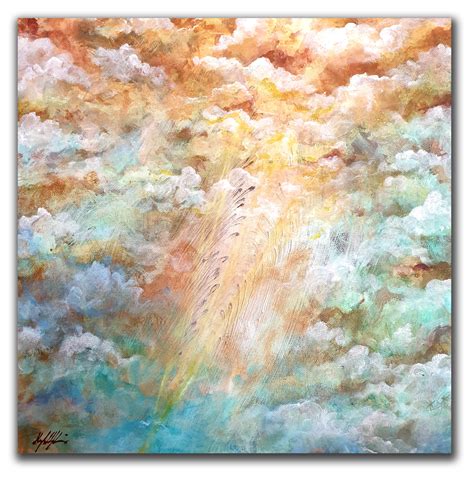 ANGEL LIGHT - THEMAYART original painting for sale - buy now