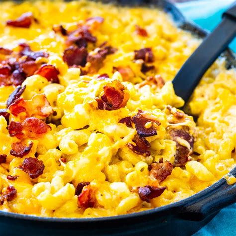 Bourbon and Bacon Mac and Cheese - Spicy Southern Kitchen