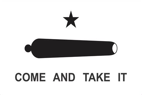 6inX4in Come And Take It Sticker Vinyl Gonzales Battle Vehicle Flag Decals | StickerTalk®